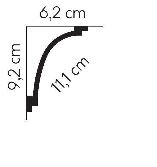 Listwa sufitowa MDB111 Mardom Decor