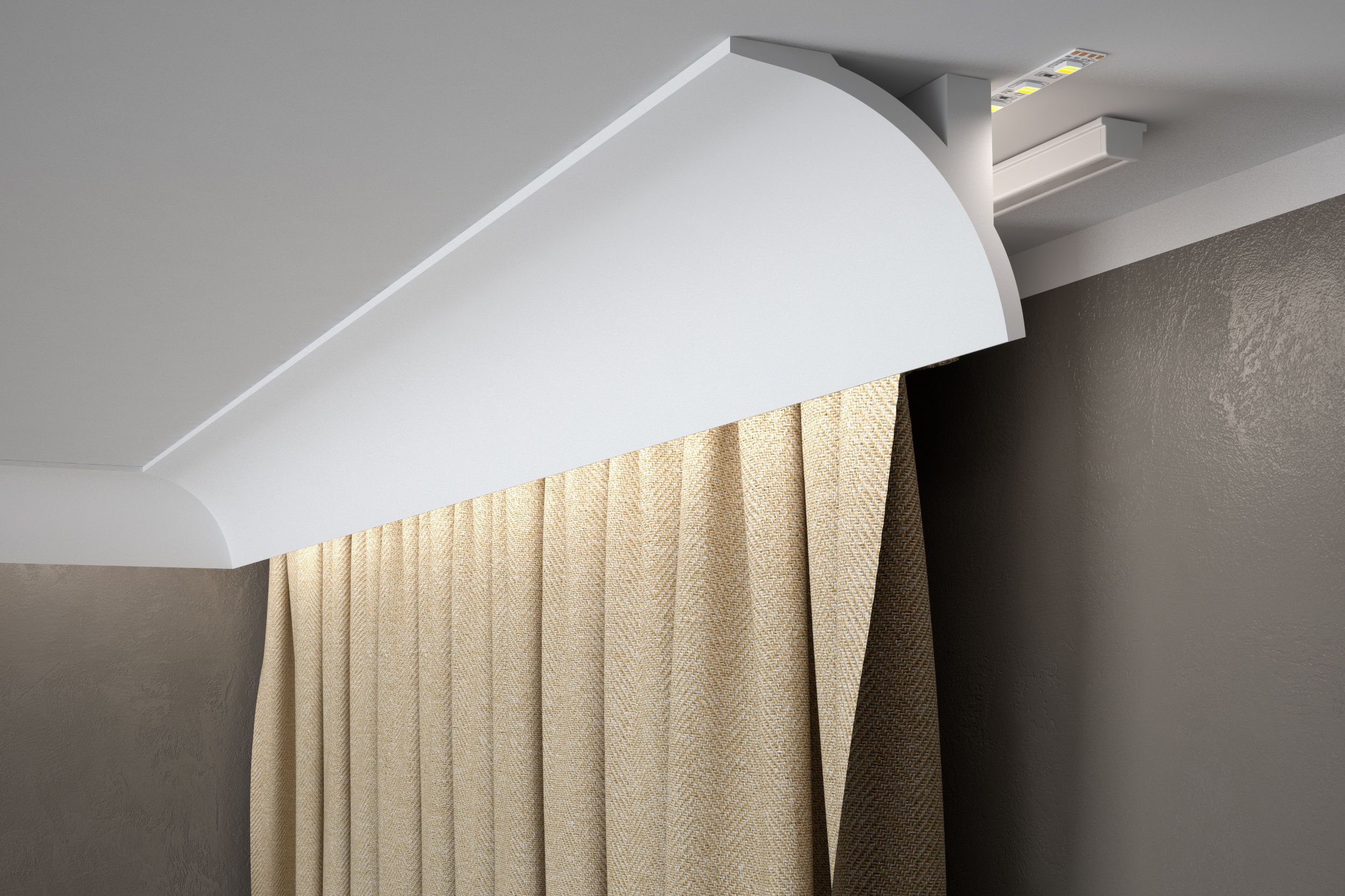 Osłona karnisza QL011 9,5cm Mardom decor LIGHTGUARD