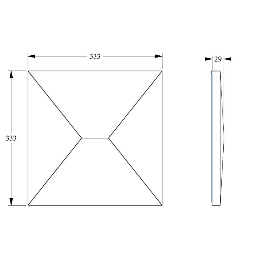 Panel ścienny 3D ozdobny Orac Decor W106