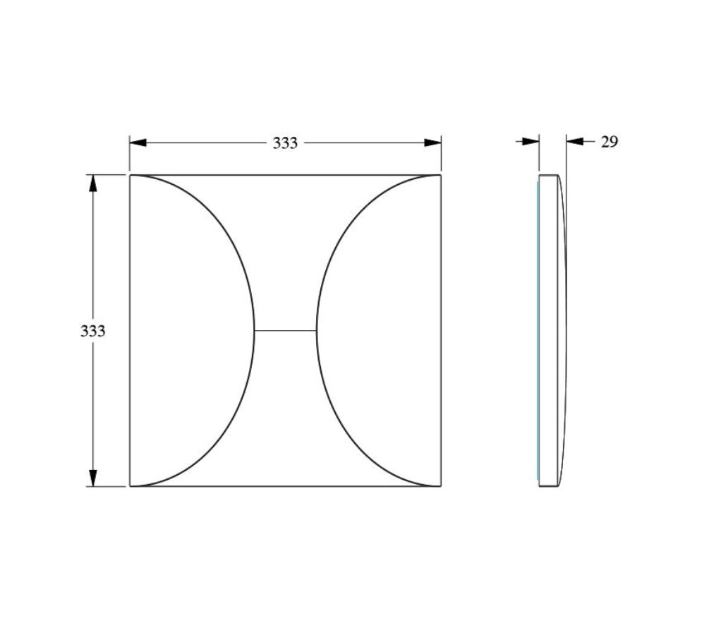 Panel ścienny 3D ozdobny Orac Decor W107