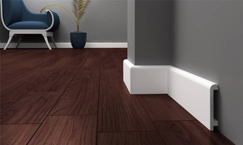 Listwy przypodłogowe białe P10018 cokoły KROME