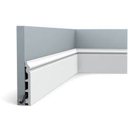 Listwa przypodłogowa biała SX118-RAL9003 Orac