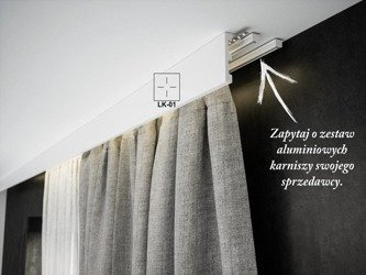 Listwa karniszowa LK-01M Creativa by Cezar LIGHTBLOCKER