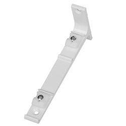 ZS/ZD. wspornik ścienny podwójny aluminiowy L=15cm biały