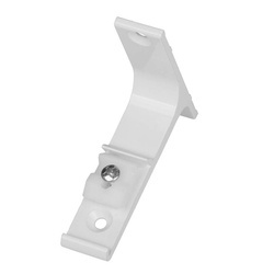 ZS/ZD. wspornik ścienny pojedynczy aluminiowy L=7,5cm biały