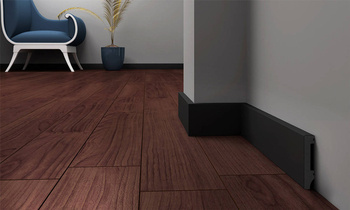 Listwy przypodłogowe czarne P8015B cokoły KROME