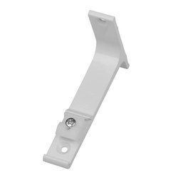 ZS/ZD. wspornik ścienny pojedynczy aluminiowy L=10cm biały