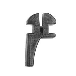 Suwak oczko flex - 10 szt. do szyn karniszowych ZS/ZD Creativa by Cezar kolor Czarny