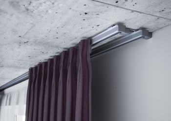 Szyna karniszowa podwójna ZS2-200 Creativa by Cezar kolor SZARY