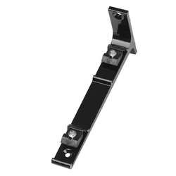 ZS/ZD. wspornik ścienny podwójny aluminiowy L=15cm czarny