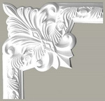 Listwa narożnik zdobiony Creativa by Cezar LNZ-05-2