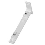 ZS/ZD. wspornik ścienny podwójny aluminiowy L=15cm biały